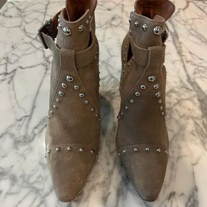 ANTONIO MELANI SUEDE LEATHER SHOES NWOB 7M